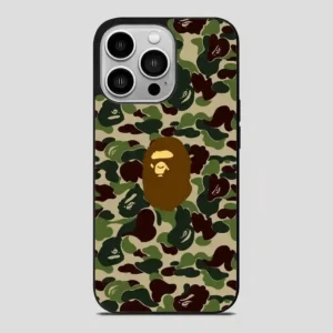 Bape Army iPhone 14 Pro Case