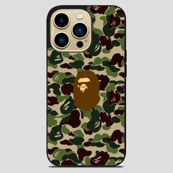 Bape Army iPhone 14 Pro Max Case