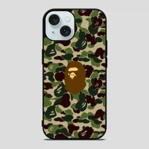 Bape Army iPhone 15 Case