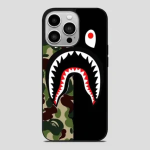 Bape Shark Black iPhone 14 Pro Case