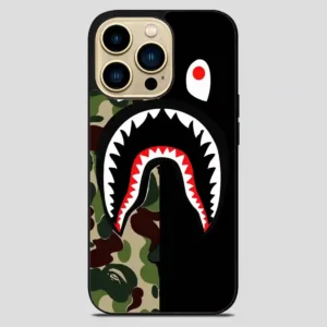 Bape Shark Black iPhone 14 Pro Max Case
