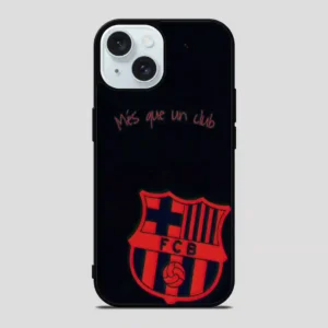 Barcelona Football Clubmes Que Un Club iPhone 15 Case
