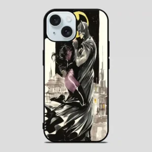 Batman And Cat Woman iPhone 15 Case