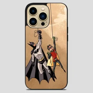 Batman And Robin Retro iPhone 14 Pro Max Case