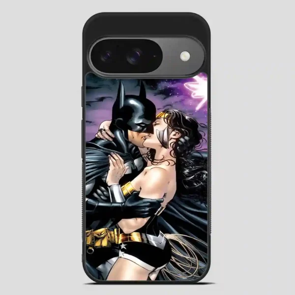 Batman And Wonder Woman Kiss Google Pixel 9 Case