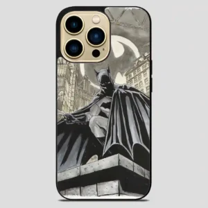Batman Watercolor Begins iPhone 14 Pro Max Case