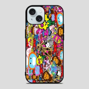 Bbc Background Icecream Background iPhone 15 Case