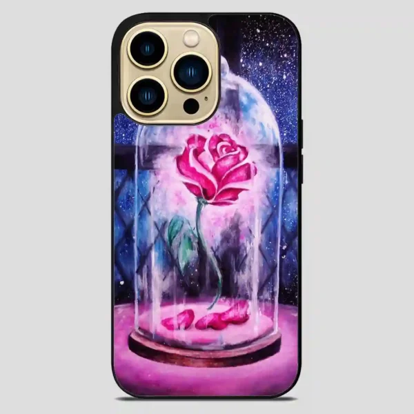 Beauty And The Beast Flower iPhone 14 Pro Max Case