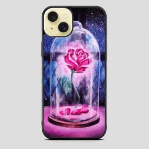 Beauty And The Beast Flower iPhone 15 Plus Case