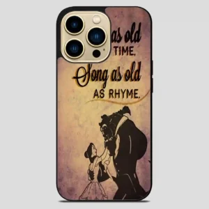 Beauty And The Beast Retro iPhone 14 Pro Max Case