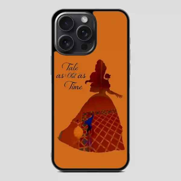 Belle Quote Beauty The Beast Disney iPhone 15 Pro Case