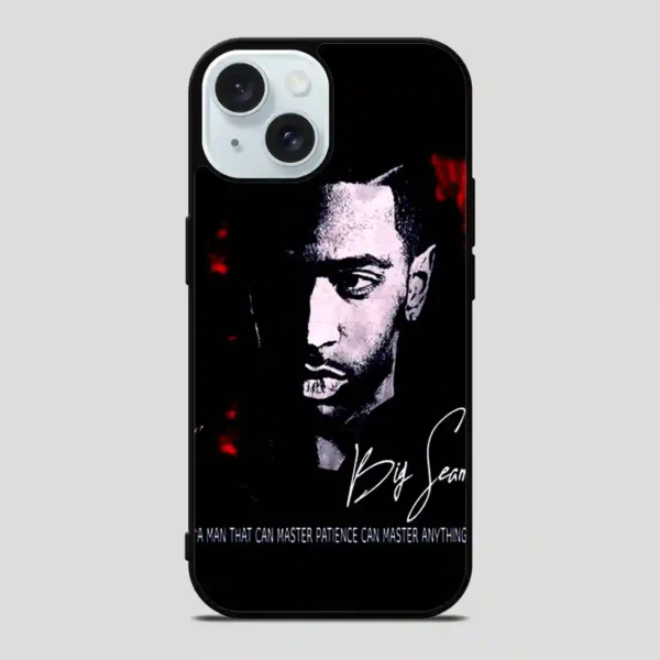 Big Sean Rapper Black iPhone 15 Case