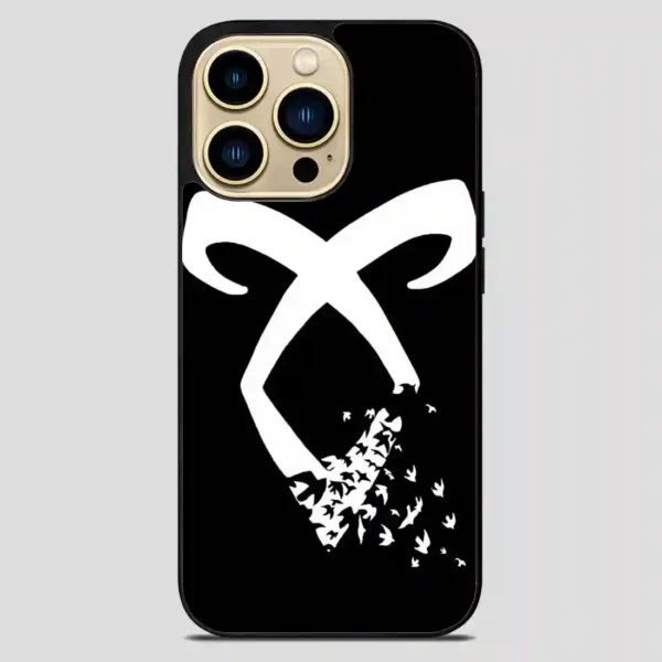Black And White The Mortal Instruments iPhone 14 Pro Max Case