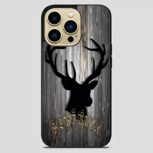 Black Head Buck iPhone 14 Pro Max Case