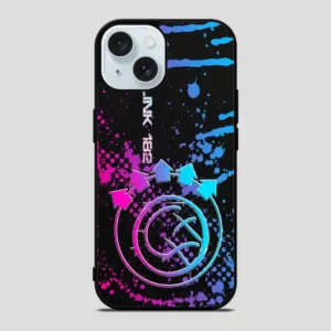 Blink Patternretro Logo iPhone 15 Case