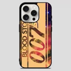 Blood Stone 007 Aesthetic iPhone 15 Pro Max Case