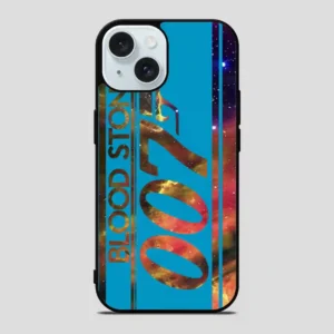 Blood Stone 007 Aesthetic James Bond iPhone 15 Case