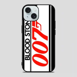 Blood Stone 007 James Bond Blood iPhone 15 Case