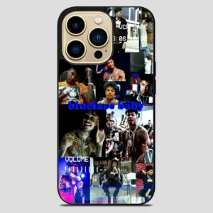 Blue Face Baby iPhone 14 Pro Max Case