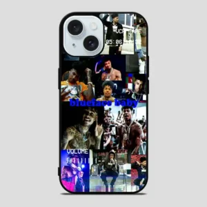 Blue Face Baby iPhone 15 Case