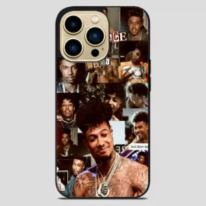 Blue Face Baby Rapper Collage iPhone 14 Pro Max Case