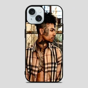 Blue Face Baby Rapper iPhone 15 Case