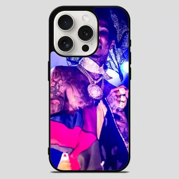 Blue Face iPhone 15 Pro Max Case