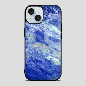 Blue Stone Vintage iPhone 15 Case