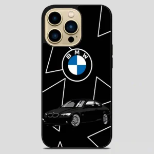 Bmw Black Car iPhone 14 Pro Max Case