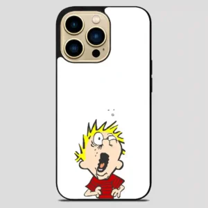 Burping Calvin iPhone 14 Pro Max Case