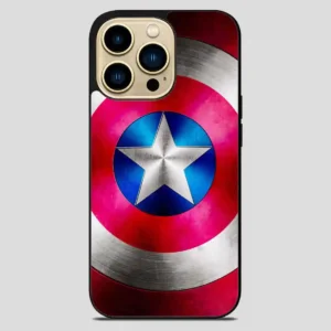 Captain America Shield Inspired iPhone 14 Pro Max Case