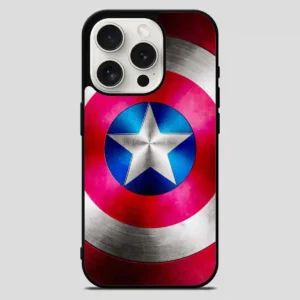 Captain America Shield Inspired iPhone 15 Pro Max Case