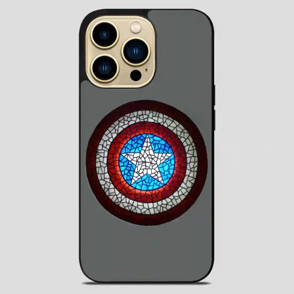 Captain America Shield iPhone 14 Pro Max Case