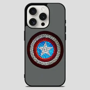 Captain America Shield iPhone 15 Pro Max Case