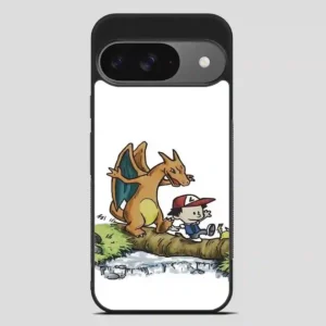 Captain Cal And A Tiger Named Hobbes Google Pixel 9 Case