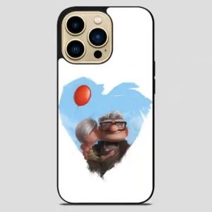 Carl Disney Up Retro iPhone 14 Pro Max Case