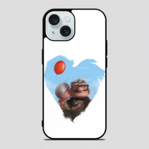 Carl Disney Up Retro iPhone 15 Case
