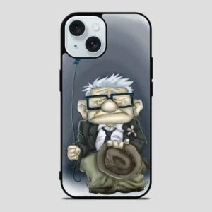 Carl Disney Up Vintage iPhone 15 Case