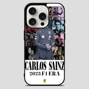 Carlos Sainz iPhone 15 Pro Max Case