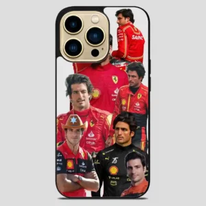 Carlos Sainz Sr Fvintage iPhone 14 Pro Max Case