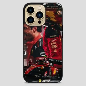 Carlos Sainz Sr Lluxury iPhone 14 Pro Max Case