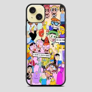 Cartoon Daria Quotes iPhone 15 Plus Case