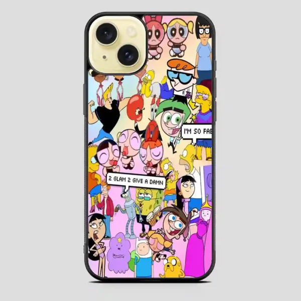 Cartoon Daria Quotes iPhone 15 Plus Case