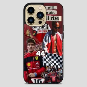Charles Leclerc Collage iPhone 14 Pro Max Case