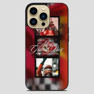 Charles Leclerc Forza Ferrari iPhone 14 Pro Max Case