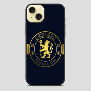 Chelsea Gold Logo iPhone 15 Plus Case