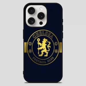 Chelsea Gold Logo iPhone 15 Pro Max Case