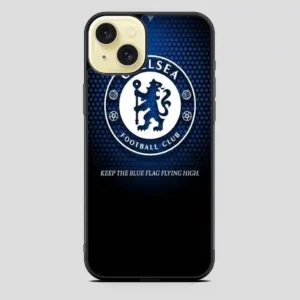 Chelsea Keep The Flag Flying High iPhone 15 Plus Case