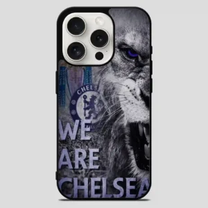 Chelsea Lion Logo iPhone 15 Pro Max Case
