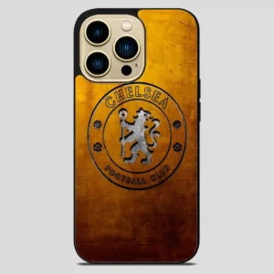 Chelsea Logo Gold Sport iPhone 14 Pro Max Case